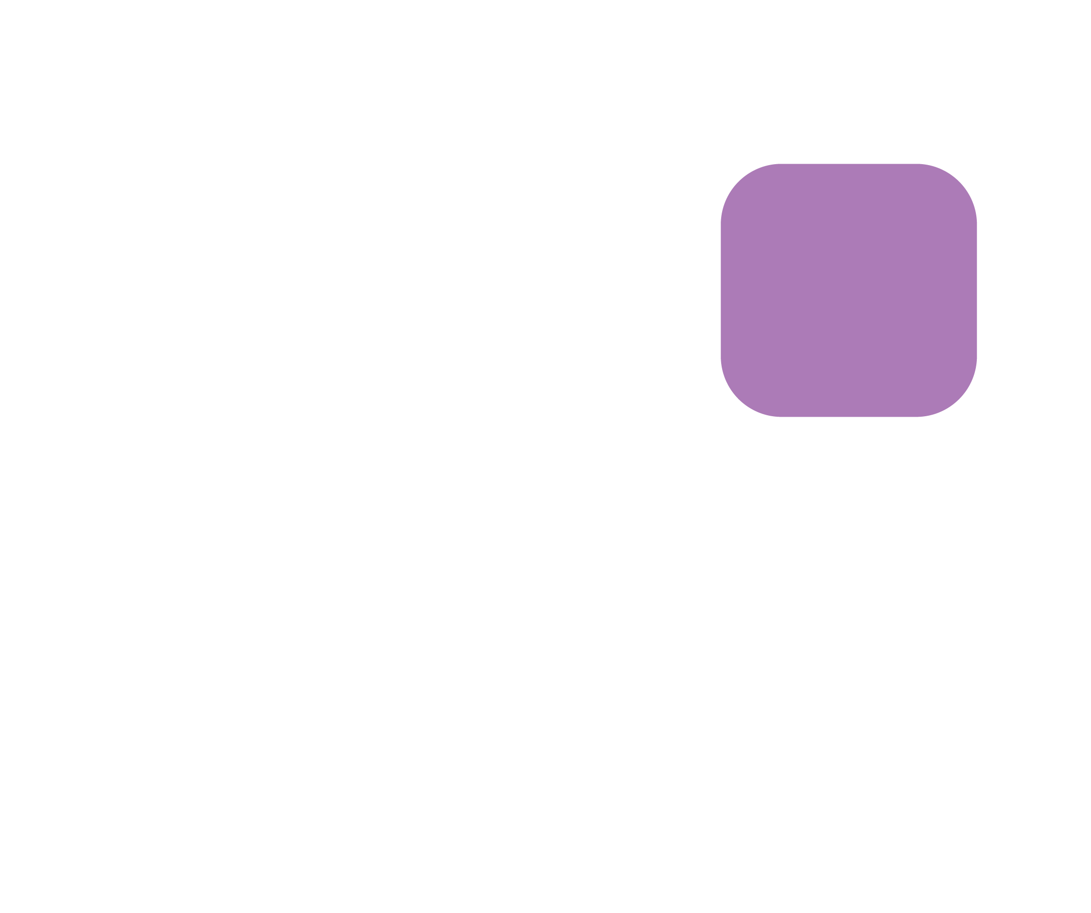 Purple design element